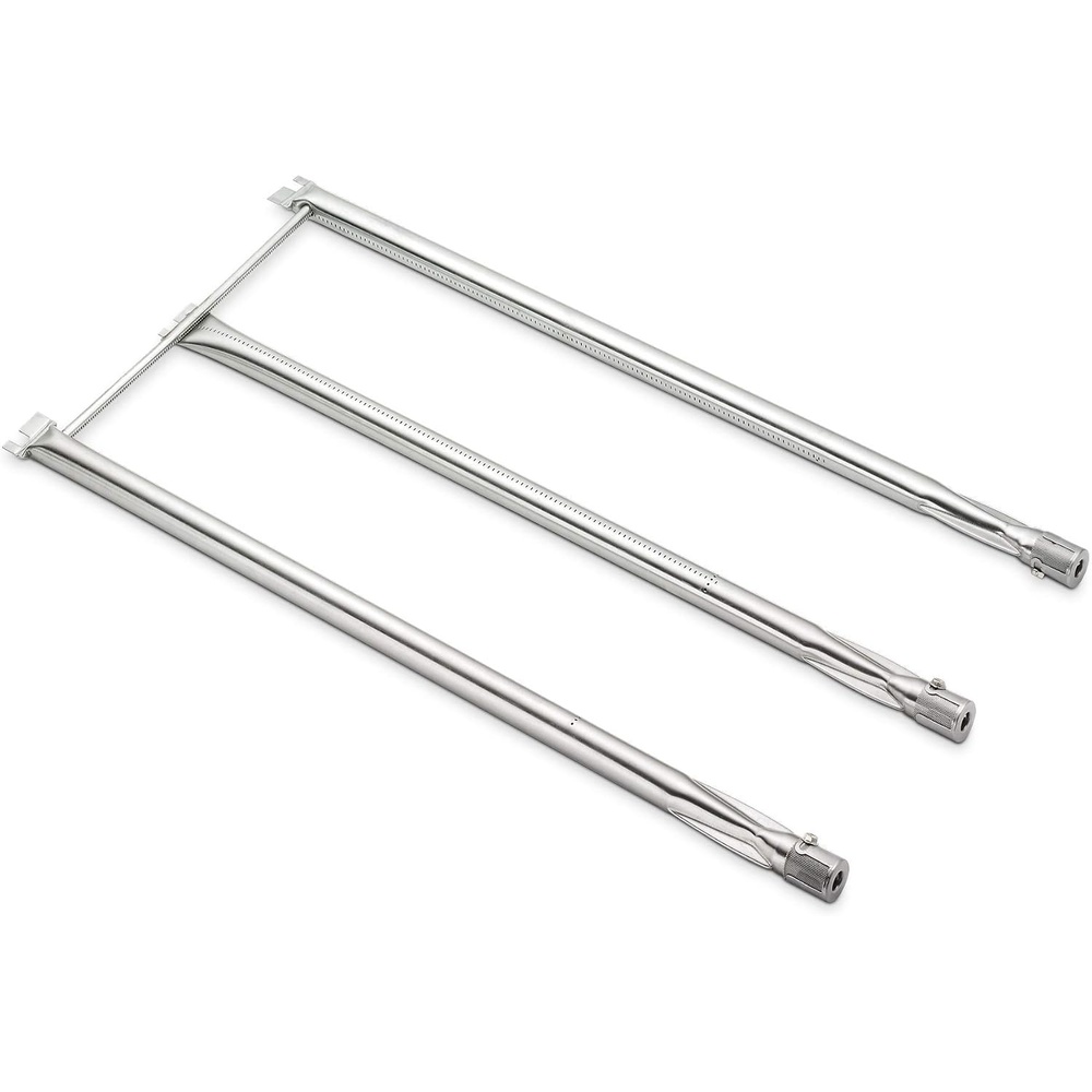 image:imageWeber StainlessSteel Burner Tube Set Silver for Select Spirit amp Genesis