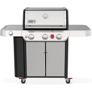 Weber® Genesis E-335 Gas Grill for Outdoor Cooking, Propane Grill, Black(Stainless Steel)