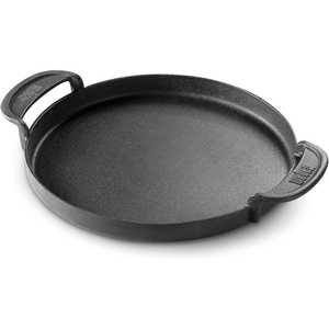 Weber® Gourmet BBQ Griddle, Porcelain-Enameled Cast Iron(Schwarz)