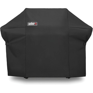 Weber Grill Cover With Storage Bag For Summit 400-Series Gas Grills , Black(400 Series – 4 Burner)