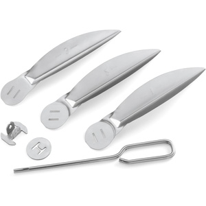 Weber® One‑Touch™ Cleaning System Replacement Kit for 22″ Charcoal Grills(Mini-v86 (Pack of 6))