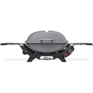 Weber® Q 2800N+ Portable Grill, Propane Grill, Flame Red(Smoke Grey)