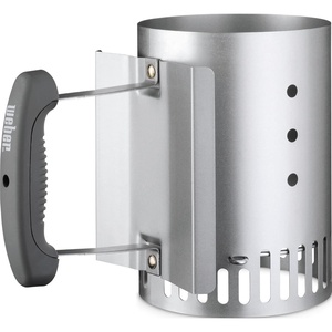 Weber® Rapidfire Chimney Starter, Standard, Silver(Chimney Only)